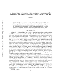 A Bernstein--von-Mises theorem for the Calderón problem with piecewise
  constant conductivities