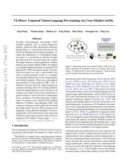 VLMixer: Unpaired Vision-Language Pre-training via Cross-Modal CutMix