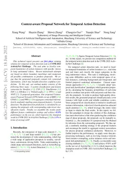 Context-aware Proposal Network for Temporal Action Detection