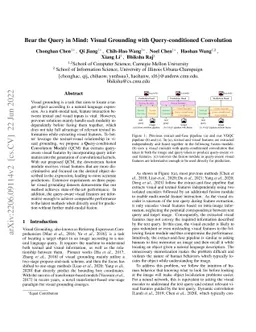 Bear the Query in Mind: Visual Grounding with Query-conditioned
  Convolution