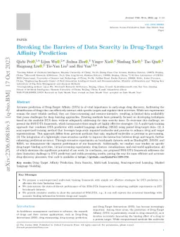 SSM-DTA: Breaking the Barriers of Data Scarcity in Drug-Target Affinity
  Prediction