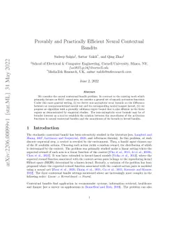 Provably and Practically Efficient Neural Contextual Bandits