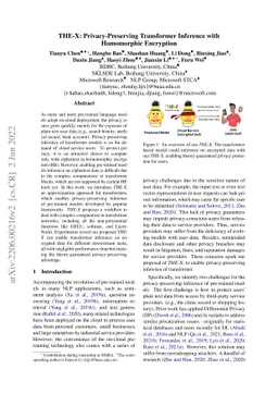 THE-X: Privacy-Preserving Transformer Inference with Homomorphic
  Encryption