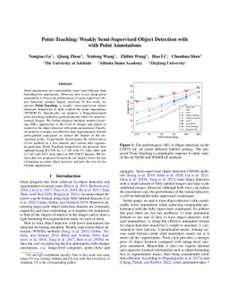 Point-Teaching: Weakly Semi-Supervised Object Detection with Point
  Annotations