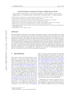 Graph Machine Learning for Design of High-Octane Fuels