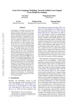 Cross-View Language Modeling: Towards Unified Cross-Lingual Cross-Modal
  Pre-training