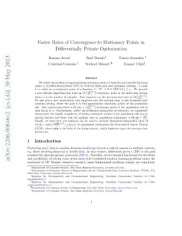 Faster Rates of Convergence to Stationary Points in Differentially
  Private Optimization
