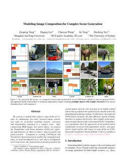 Modeling Image Composition for Complex Scene Generation