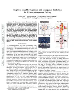 StopNet: Scalable Trajectory and Occupancy Prediction for Urban
  Autonomous Driving