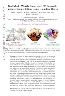 Box2Mask: Weakly Supervised 3D Semantic Instance Segmentation Using
  Bounding Boxes