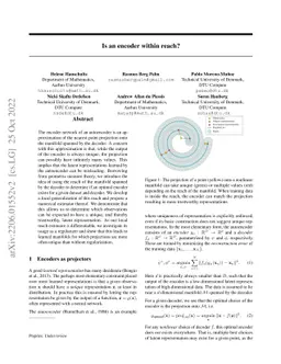 Is an encoder within reach?