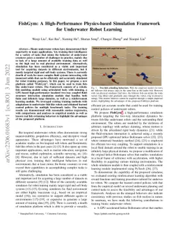 FishGym: A High-Performance Physics-based Simulation Framework for
  Underwater Robot Learning