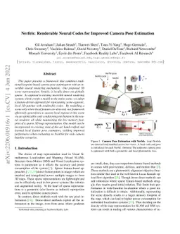 Nerfels: Renderable Neural Codes for Improved Camera Pose Estimation