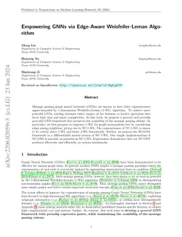 Empowering GNNs via Edge-Aware Weisfeiler-Leman Algorithm