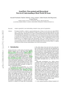 Scan2Part: Fine-grained and Hierarchical Part-level Understanding of
  Real-World 3D Scans
