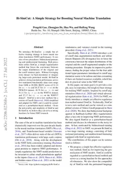 Bi-SimCut: A Simple Strategy for Boosting Neural Machine Translation