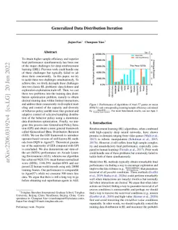 Generalized Data Distribution Iteration