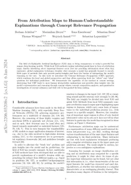 From Attribution Maps to Human-Understandable Explanations through
  Concept Relevance Propagation