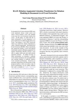 RAAT: Relation-Augmented Attention Transformer for Relation Modeling in
  Document-Level Event Extraction