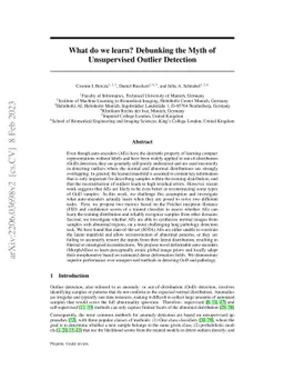 What do we learn? Debunking the Myth of Unsupervised Outlier Detection