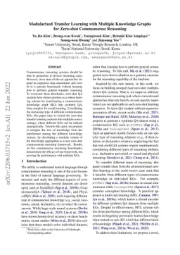 Modularized Transfer Learning with Multiple Knowledge Graphs for
  Zero-shot Commonsense Reasoning