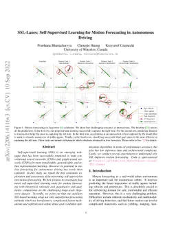 SSL-Lanes: Self-Supervised Learning for Motion Forecasting in Autonomous
  Driving