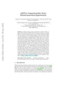 vMFNet: Compositionality Meets Domain-generalised Segmentation