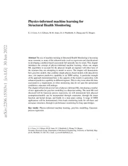 Physics-informed machine learning for Structural Health Monitoring