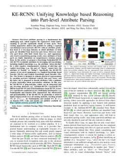 KE-RCNN: Unifying Knowledge based Reasoning into Part-level Attribute
  Parsing