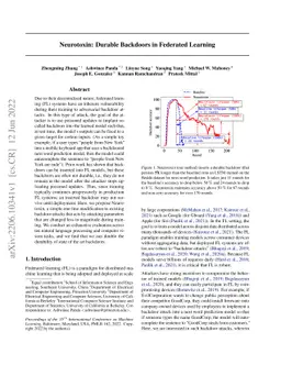 Neurotoxin: Durable Backdoors in Federated Learning