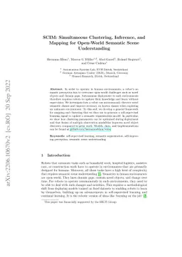 SCIM: Simultaneous Clustering, Inference, and Mapping for Open-World
  Semantic Scene Understanding