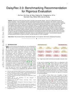 DaisyRec 2.0: Benchmarking Recommendation for Rigorous Evaluation