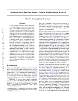 RetrievalGuard: Provably Robust 1-Nearest Neighbor Image Retrieval