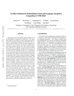 1st Place Solutions for RxR-Habitat Vision-and-Language Navigation
  Competition (CVPR 2022)