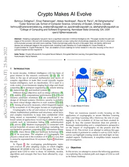 Crypto Makes AI Evolve