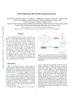 Prior-Guided One-shot Neural Architecture Search