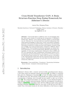 Cross-Modal Transformer GAN: A Brain Structure-Function Deep Fusing
  Framework for Alzheimer's Disease