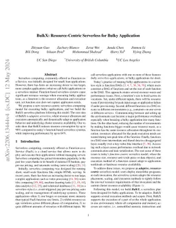 Zenix: Efficient Execution of Bulky Serverless Applications