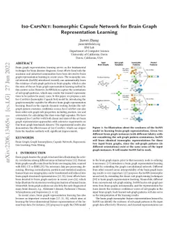 Iso-CapsNet: Isomorphic Capsule Network for Brain Graph Representation
  Learning