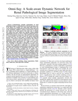 Omni-Seg: A Scale-aware Dynamic Network for Renal Pathological Image
  Segmentation