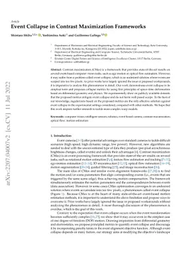 Event Collapse in Contrast Maximization Frameworks