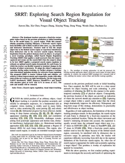 SRRT: Exploring Search Region Regulation for Visual Object Tracking