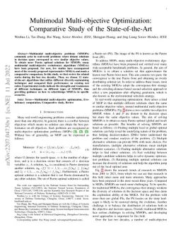 Multimodal Multi-objective Optimization: Comparative Study of the
  State-of-the-Art