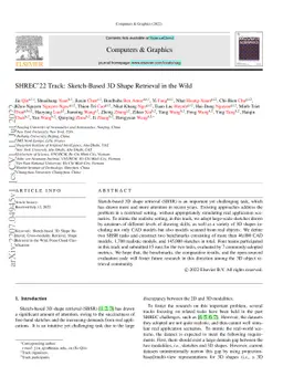 SHREC'22 Track: Sketch-Based 3D Shape Retrieval in the Wild