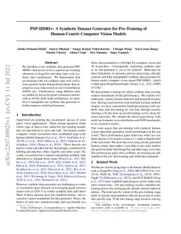 PSP-HDRI$+$: A Synthetic Dataset Generator for Pre-Training of
  Human-Centric Computer Vision Models