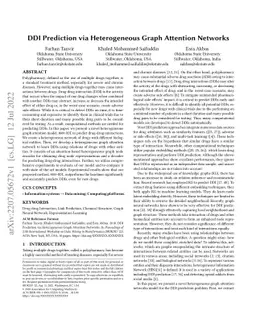 DDI Prediction via Heterogeneous Graph Attention Networks