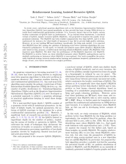 Reinforcement Learning Assisted Recursive QAOA