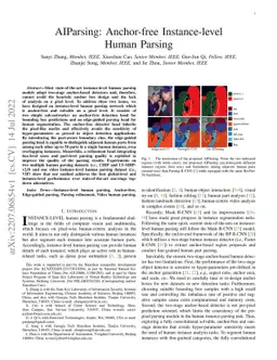 AIParsing: Anchor-free Instance-level Human Parsing