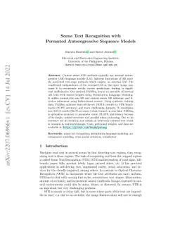 Scene Text Recognition with Permuted Autoregressive Sequence Models