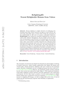 Relighting4D: Neural Relightable Human from Videos